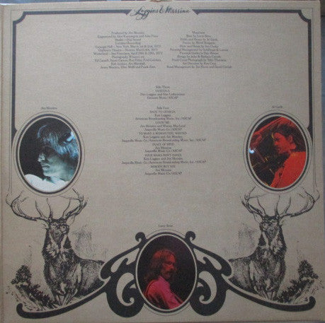 Loggins And Messina : On Stage (2xLP, Album, RP)