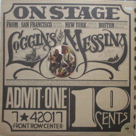 Loggins And Messina : On Stage (2xLP, Album, RP)