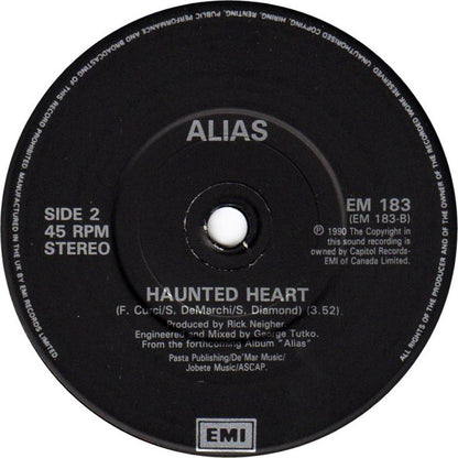 Alias (13) : Waiting For Love (7", Single)