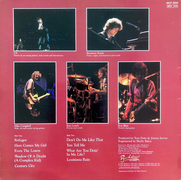 Tom Petty And The Heartbreakers : Damn The Torpedoes (LP, Album)