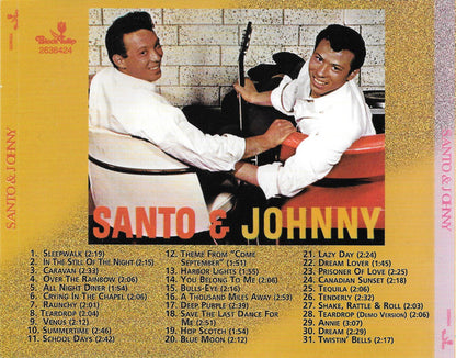Santo & Johnny : Santo & Johnny (CD, Comp, Ste)