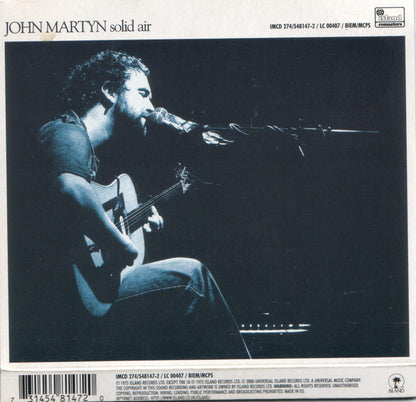 John Martyn : Solid Air (CD, Album, RE, RM, RP, Car)