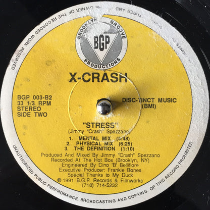 X-Crash : Aggression / Stress (12")