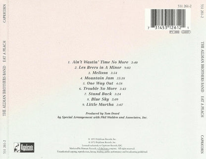 The Allman Brothers Band : Eat A Peach (CD, Album, RE, RM)