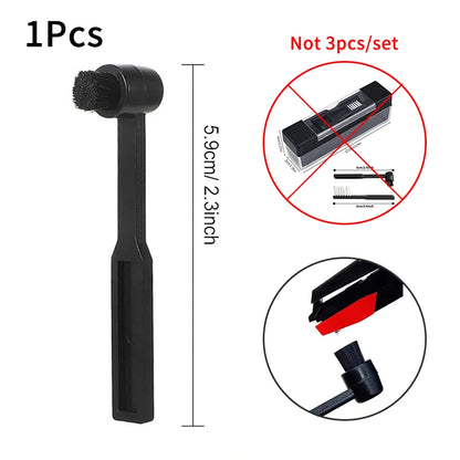 Anti-Static Vinyl Record Cleaner Brush Set