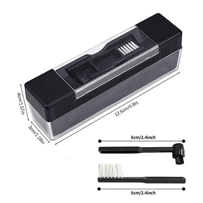 Anti-Static Vinyl Record Cleaner Brush Set